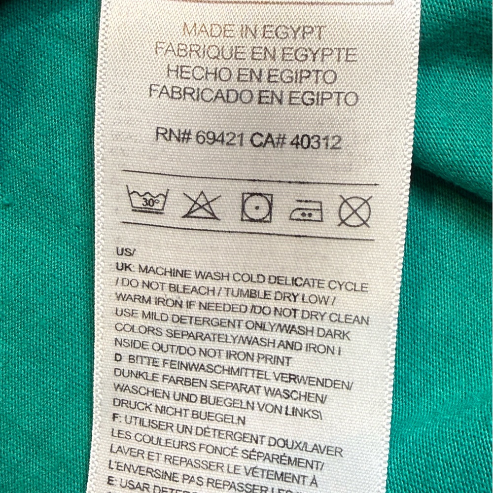 adidas Green Trefoil Short Sleeve Tee with White Logo - Picture 4 of 7